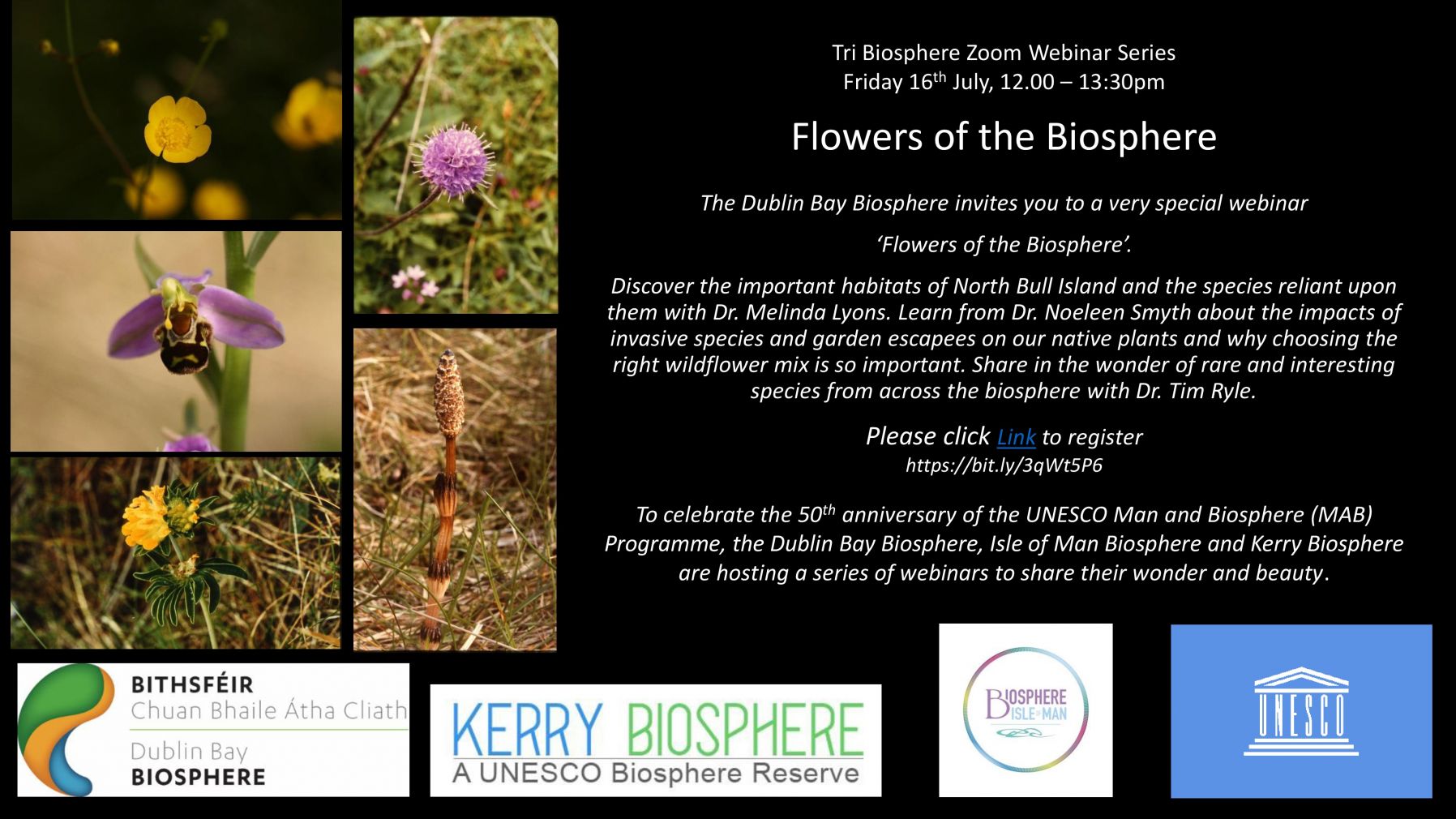 'Flowers of the Biosphere' webinar Biosphere