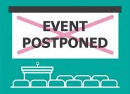 Event posponed