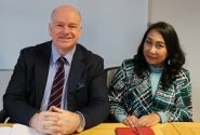 Chief Minister and Professor Sudarmonowati